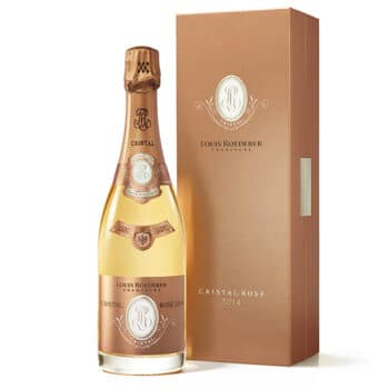 cristal rosé louis roederer champagne noël