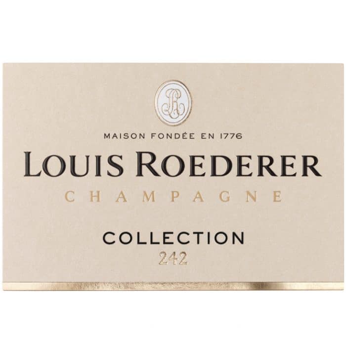 champagne roederer label collection 242 deconinckwine