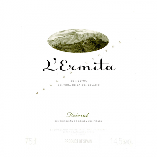 de Coninck Wine Merchant Alvaro Palacios Priorat L'Ermita 2005