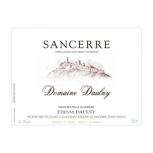 de Coninck Wine Merchant Sancerre Rouge Daulny 2023