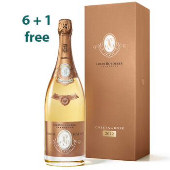 Cristal rosé magnum 2012 maison Louis Roederer