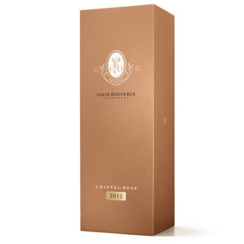 Cristal rosé 2012 magnum coffret Maiosn Louis roederer